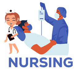 vector image for " nursing "