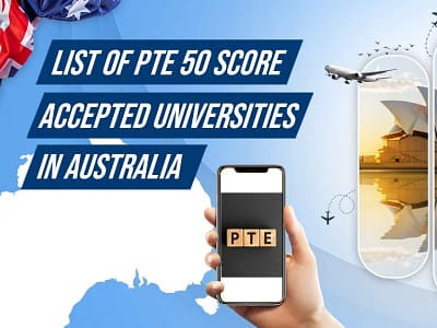 Pte 50 Score Accepted Universities in Australia for 2024